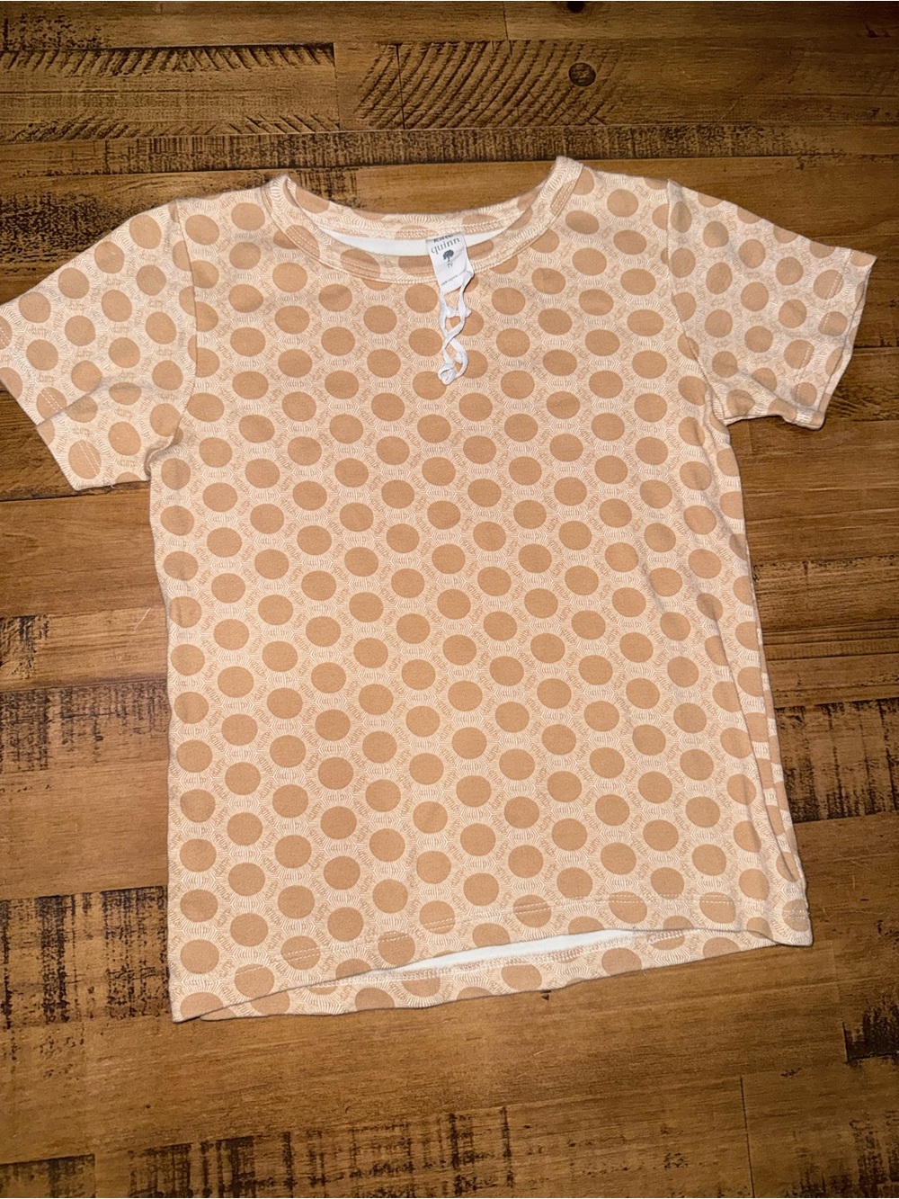 Kate Quinn Girls 7Y Gold Sun T-Shirt NWOT ☀️